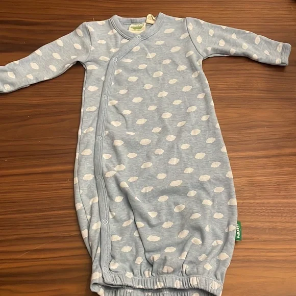 Parade Kimono Gown - Cloud Print - Picture 2 of 5